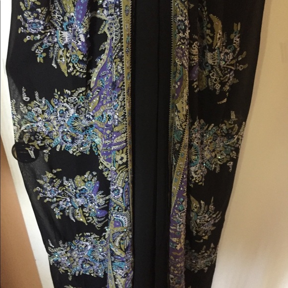 Long Empire Cut Style Gown Size 12 - Picture 5 of 8